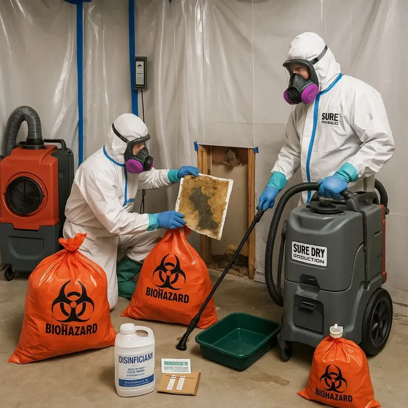 Contaminated Water Handling Protocols process in Villisca, IA